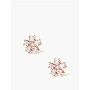 Kate Spade Flower Studs Light Pink Sakura Floral NWT